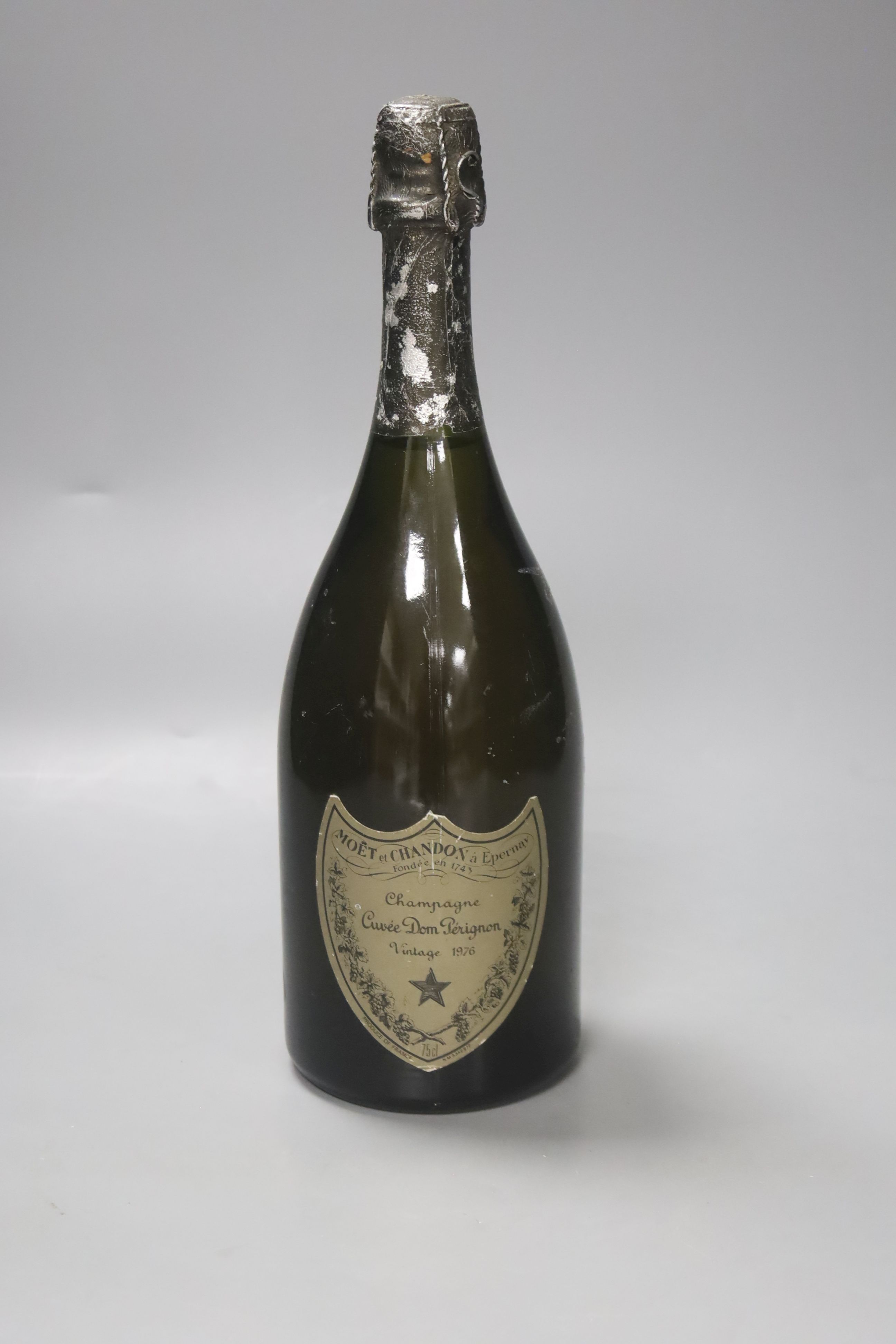 A bottle of Dom Perignon 1970